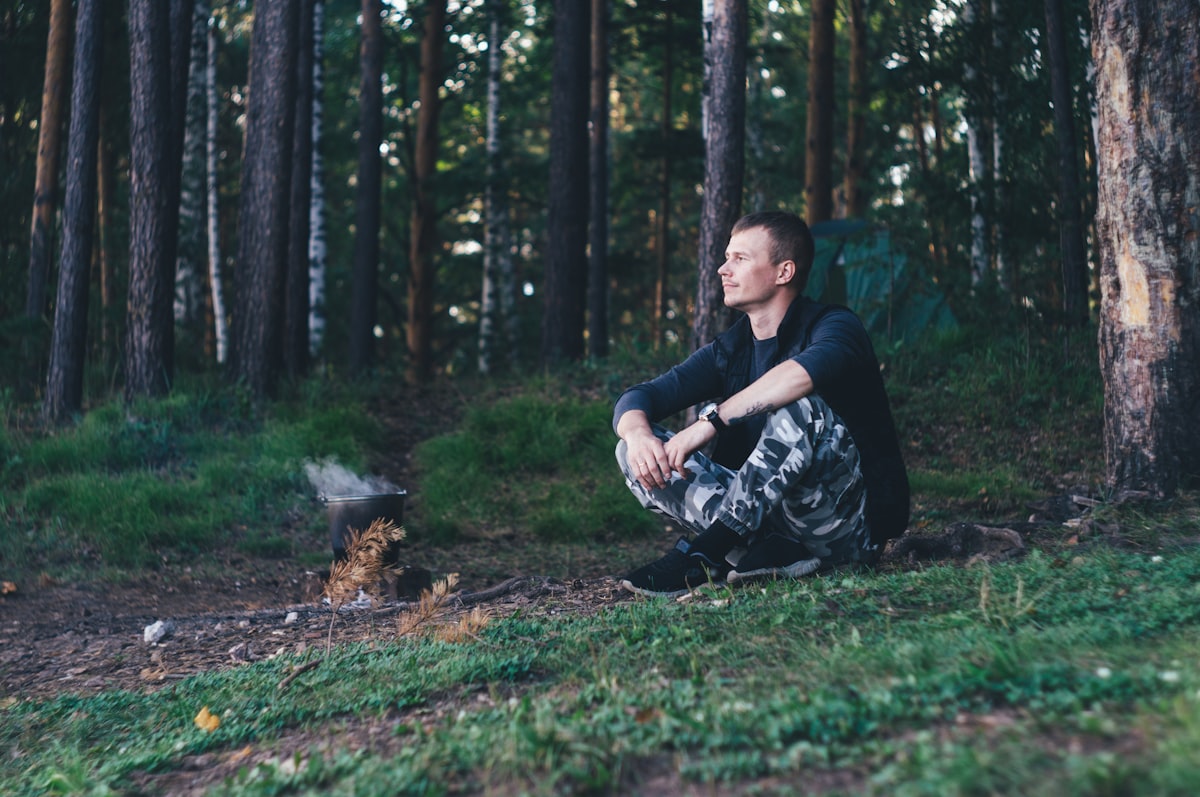 Men engaging in wellness activities